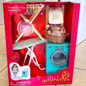 Our generation laundry 18" doll set